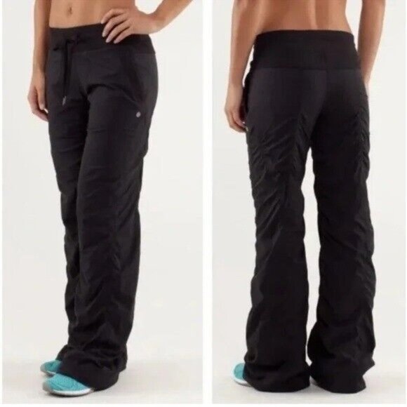 lululemon athletica Pants - Lululemon Dance Studio Pants in Black, size 10 Tall 34”